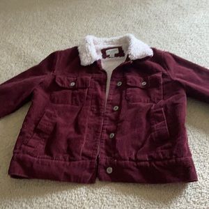 Maroon jacket